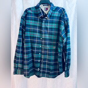 Vintage(90s) Tommy Hilfiger Multicolor Plaid Button Down Shirt